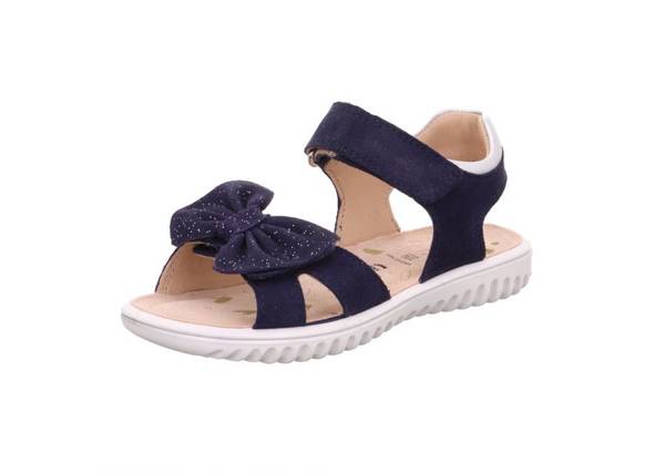 Sandali per bambini Superfit Sparkle blu/argento