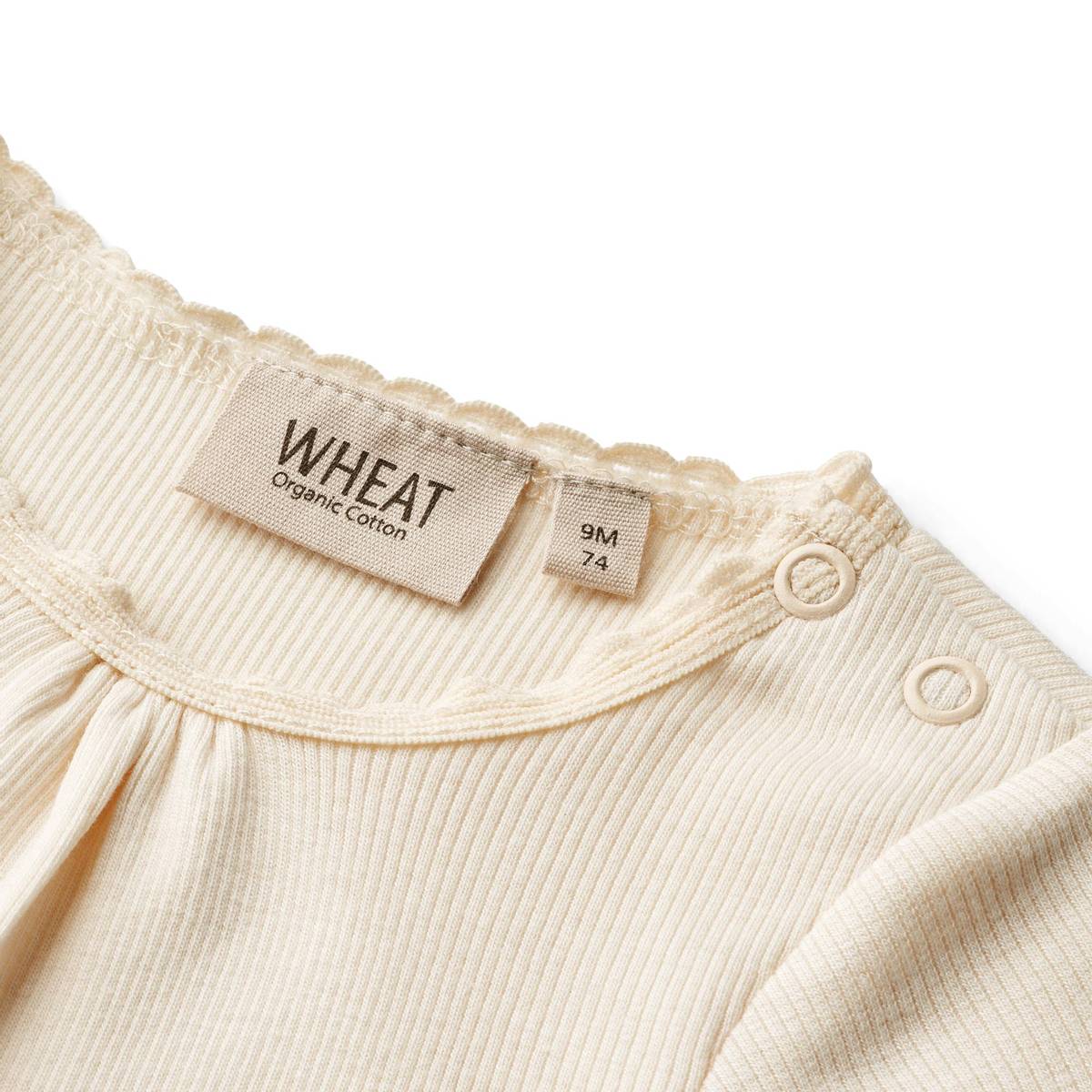 Wheat - Rib Body S/S Edna Cream